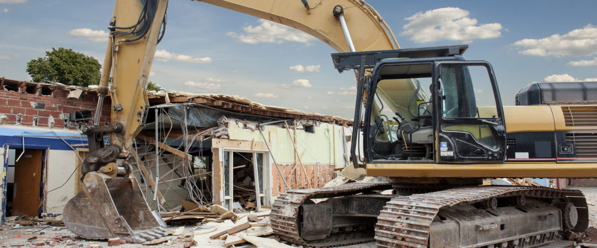 Dažādu demontāžas darbu izpilde, ēku nojaukšana